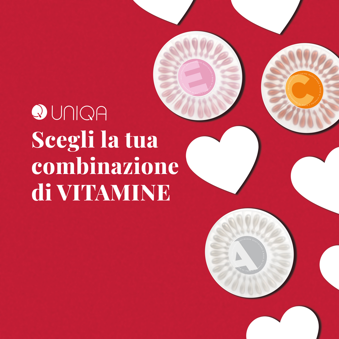 Vitamina UNIQA - Scegli la combinazione di Vitamine - San Valentino