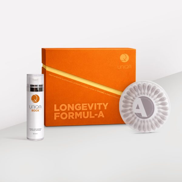 Cofanetto Longevity Formul-a_UNIQA ROCK e UNIQA VItamina A