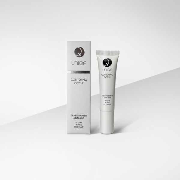 UNIQA CONTORNO OCCHI Lifting anti borse e occhiaie - Tubo bianco 15ml