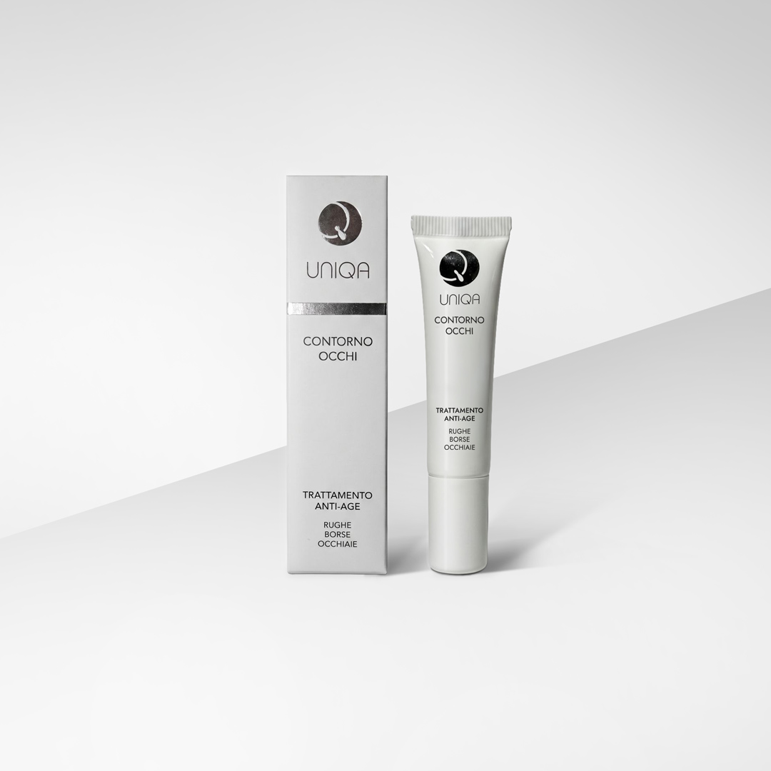 UNIQA CONTORNO OCCHI Lifting anti borse e occhiaie - Tubo bianco 15ml