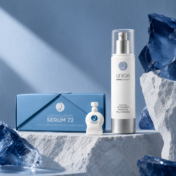Hyaluronic Serum 72+ Olio Gel detergente idratante