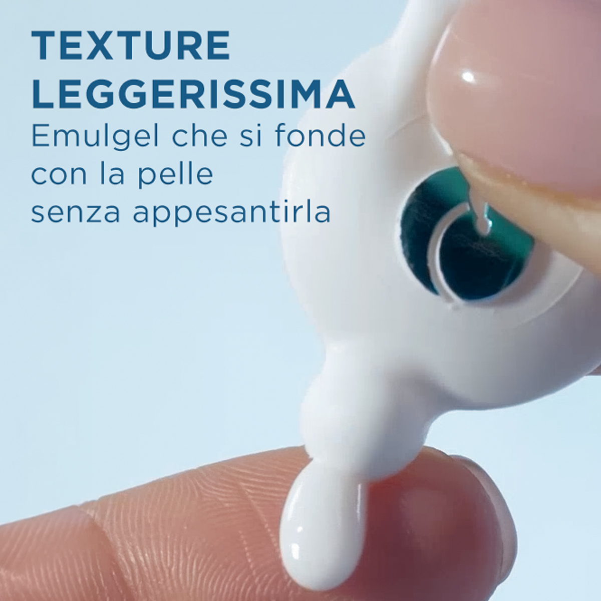 Hyaluronic Serum 72, texture legerissima emulgel
